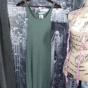 Green Tank Dress Ladies XS